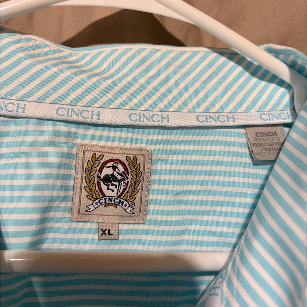 Cinch button down polo - image 2